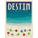 Destin Florida Beach Vinyl Sticker