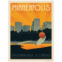 Minneapolis Minnesota Spoonbridge and Cherry Vinyl Sticker
