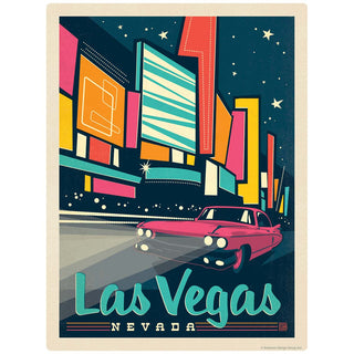 Las Vegas Strip Nevada Vinyl Sticker