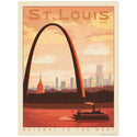 St. Louis Missouri Gateway Arch Vinyl Sticker