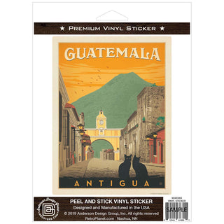 Antigua Guatemala Vinyl Sticker