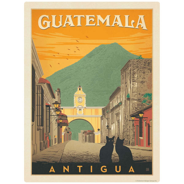 Antigua Guatemala Vinyl Sticker