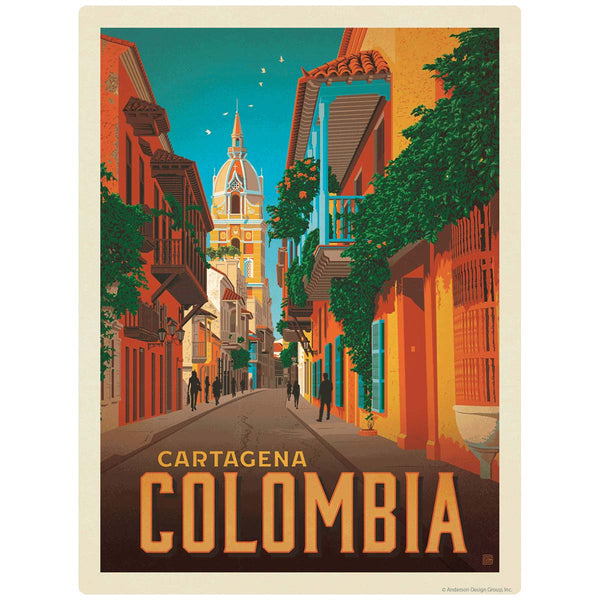 Cartagena Colombia Vinyl Sticker