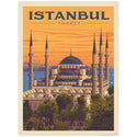 Istanbul Turkey Sultan Ahmed Mosque Vinyl Sticker