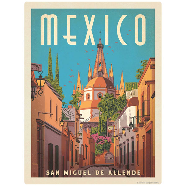San Miguel De Allende Mexico Vinyl Sticker