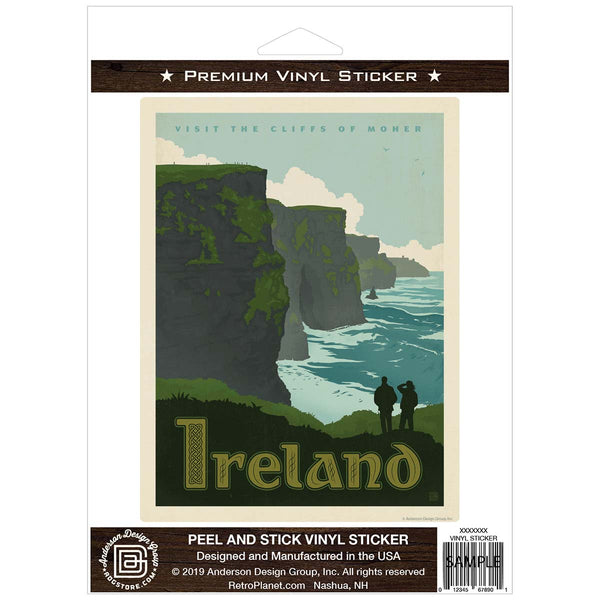 Ireland Cliffs of Moher Vinyl Sticker