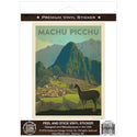 Machu Picchu Peru Vinyl Sticker