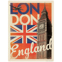 London England Flag Big Ben Vinyl Sticker