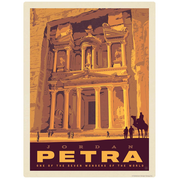 Petra Jordan Treasury Vinyl Sticker