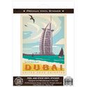 Dubai United Arab Emirates Vinyl Sticker