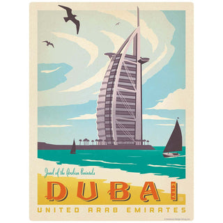 Dubai United Arab Emirates Vinyl Sticker