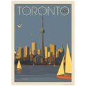Toronto Canada CN Tower Vinyl Sticker