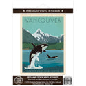 Vancouver Island Canada Mt. Denman Vinyl Sticker