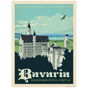 Bavaria Germany Neuschwanstein Castle Vinyl Sticker