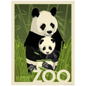 Panda Bears Support Our Local Zoo Vinyl Sticker Vinyl Sticker