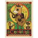 Cha Cha Chihuahuas Dog Vinyl Sticker
