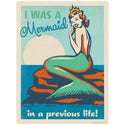 Mermaid in a Previous Life Vinyl Sticker