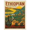 Ethiopian Sidamo Coffee Vinyl Sticker