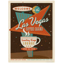 Las Vegas Coffee Casino Vinyl Sticker