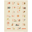 My First ABC Alphabet Chart Vinyl Sticker for Girls