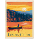Luxury Cruise Canoe Vinyl Sticker