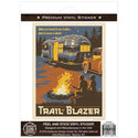 Trailer Blazer Camping Vinyl Sticker