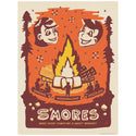 Smores Kids Camping Vinyl Sticker