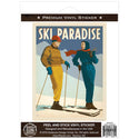 Ski Paradise Vinyl Sticker