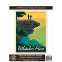 Whitaker Point Arkansas Ozark National Forest Vinyl Sticker