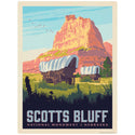 Scotts Bluff Nebraska Vinyl Sticker