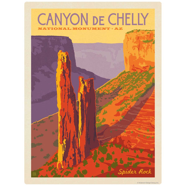 Canyon De Chelly Arizona Vinyl Sticker