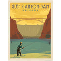 Glen Canyon Dam Arizona Vinyl Sticker