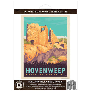 Hovenweep National Monument Colorado Utah Vinyl Sticker