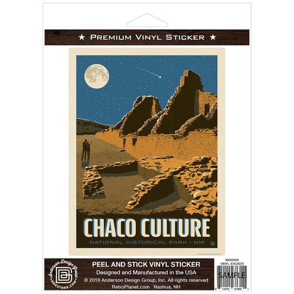 Chaco Culture National Park New Mexico Vinyl Sticker
