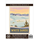 White Sands National Monument New Mexico Vinyl Sticker