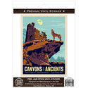 Canyons Of The Ancients Colorado Vinyl Sticker