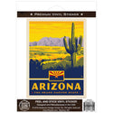 Arizona Grand Canyon State Vinyl Sticker