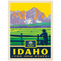 Idaho Gem State Vinyl Sticker