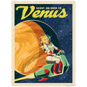 Venus Space Travel Vinyl Sticker