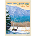 Cades Cove Deer Vinyl Sticker Smoky Mtns National Park