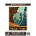 Alum Cave Trail Vinyl Sticker Smoky Mtns National Park