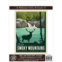 Big Creek Vinyl Sticker Smoky Mtns National Park