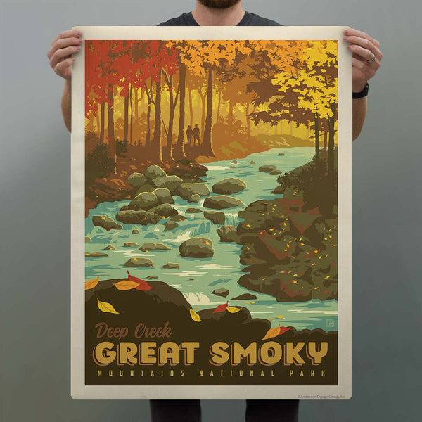 Deep Creek Decal Smoky Mtns National Park