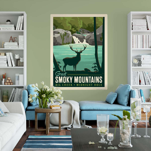 Big Creek Decal Smoky Mtns National Park