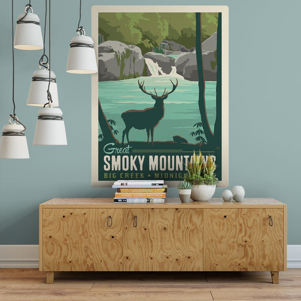 Big Creek Decal Smoky Mtns National Park