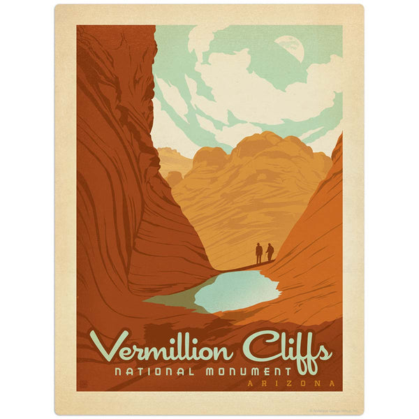 Arizona Vermillion Cliffs National Monument Decal
