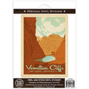 Arizona Vermillion Cliffs National Monument Vinyl Sticker