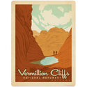 Arizona Vermillion Cliffs National Monument Vinyl Sticker