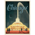 Chicago Illinois Buckingham Fountain Vinyl Sticker