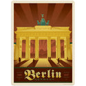 Berlin Germany Brandenburg Gate Vinyl Sticker